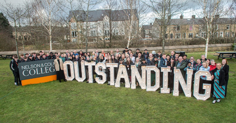 Nelson Colne College OUTSTANDING grade from Ofsted 29125 ©Andy Ford