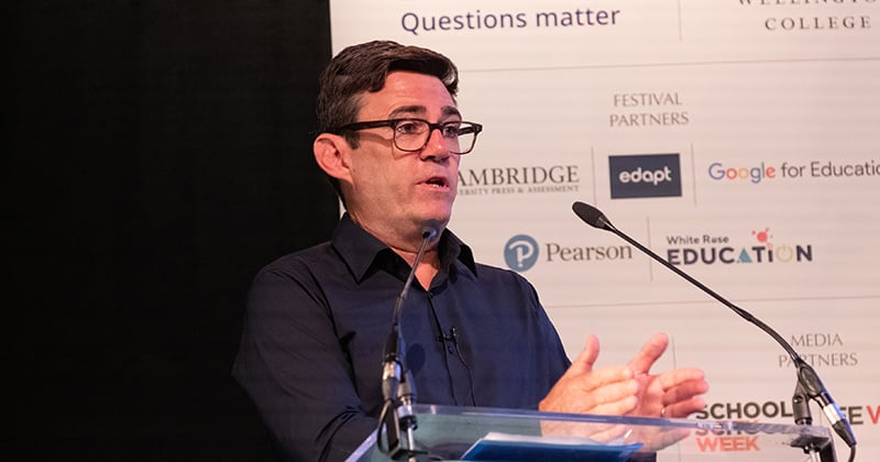 Greater Manchester mayor Andy Burnham.