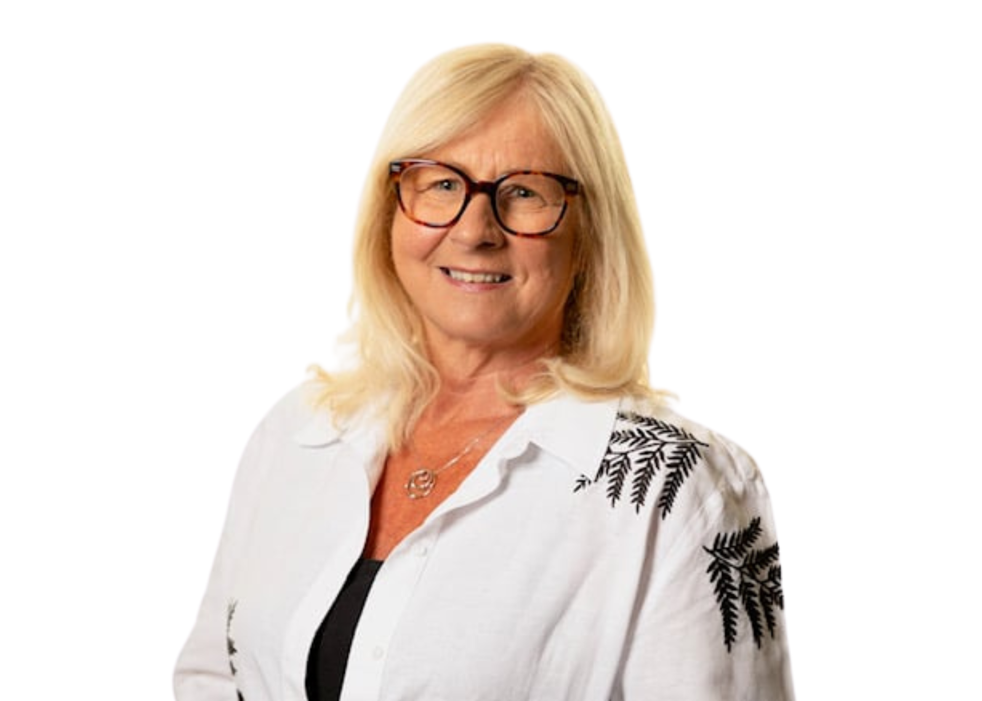 Head shot of Christine Kenyon MBE